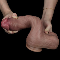 LoveToy Nature Cock Gode réaliste Nature Cock Veiny 20 x 5cm Métis